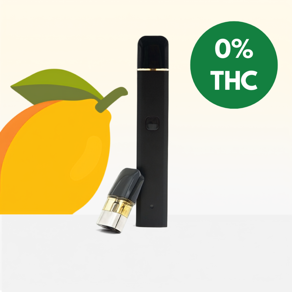 0% THC Lemon Vape Pen – Mama Kana